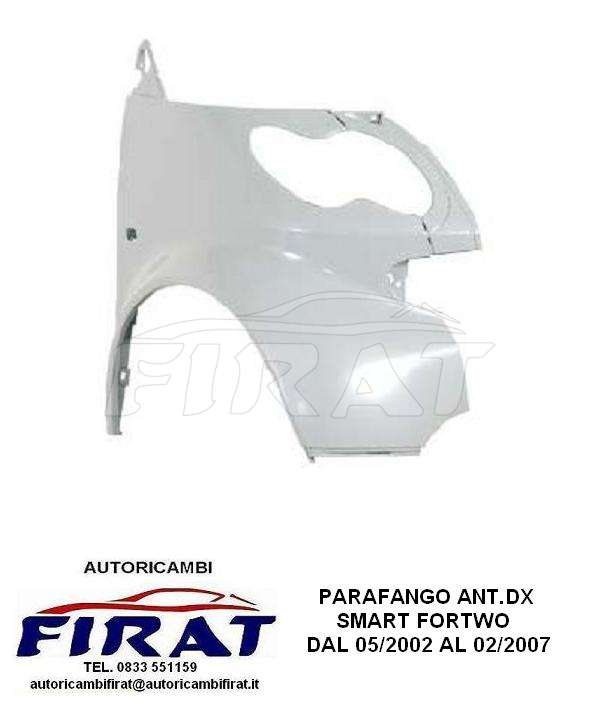 PARAFANGO SMART FORTWO 02 - 07 ANT.DX